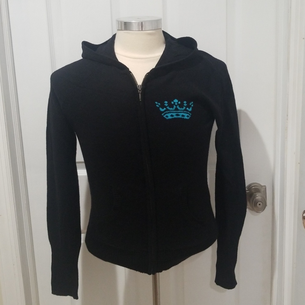 Express Hoodie Sweater Size Small Black